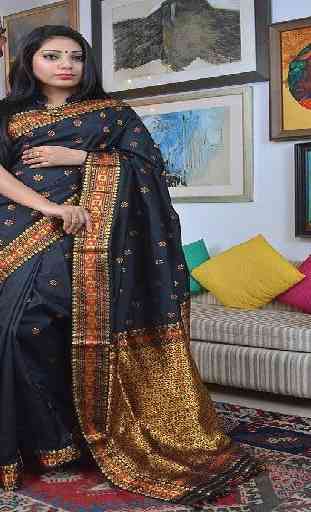 Assam Silk Sari Style & Design 4
