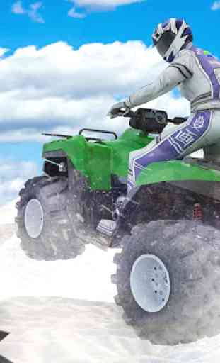 ATV Quad Derby Racing: Snow Trials Bike Xtreme 1