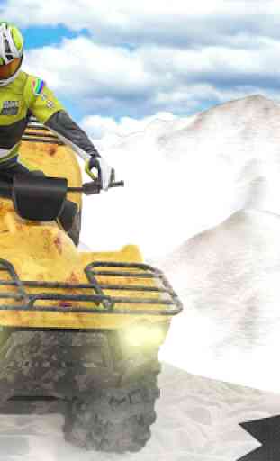 ATV Quad Derby Racing: Snow Trials Bike Xtreme 3