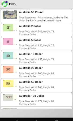 Billetes de banco de Australia 3