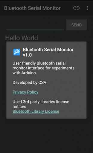 Bluetooth Serial Monitor 4
