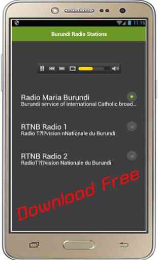 Burundi Estaciones de Radio 2