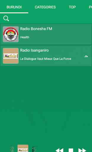 Burundi Radio - Live FM Player 3