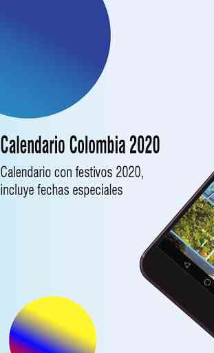 calendario colombia 2020, calendario con festivos 1