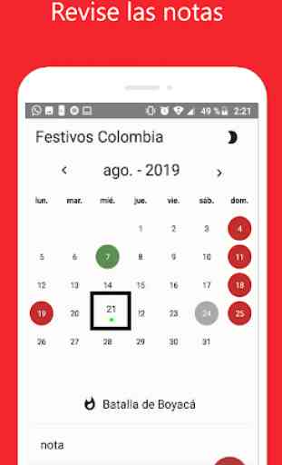 Calendario Festivos Colombia 2020- 2021 4