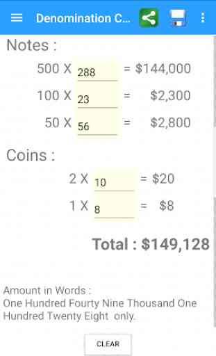 Cash CalC (Calculator) 2