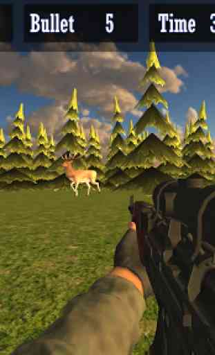 Caza de ciervos - experto en 3D 3