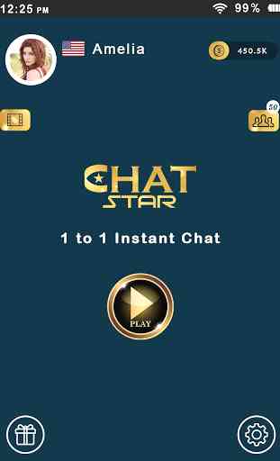 Chat Star: Anonymous Chat Meet Nearby singles 2