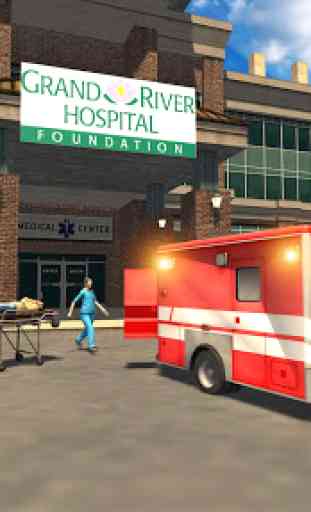 City Ambulance Rescue Driving Simulator 4