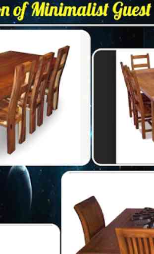 Colección de mesa de comedor minimalista 1