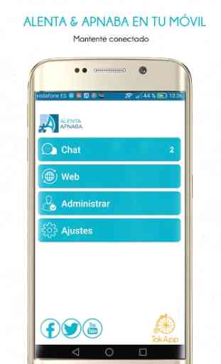 ComunicA2 - Alenta y APNABA con TokApp 1