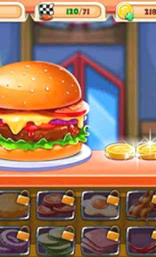 Crazy Burger Chef : Burger Master Restaurant Game 2