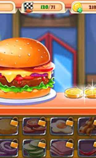 Crazy Burger Chef : Burger Master Restaurant Game 3