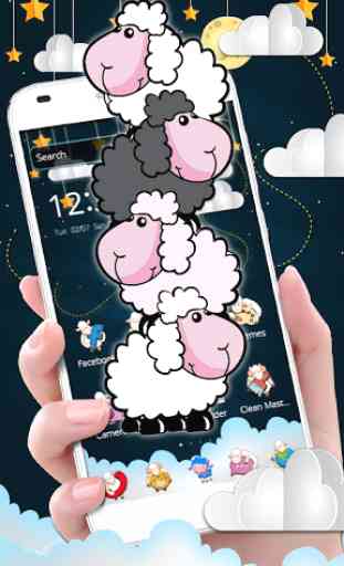 Cute Sheep Nighty Launcher 1