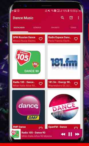 Dance Music Radio App 2
