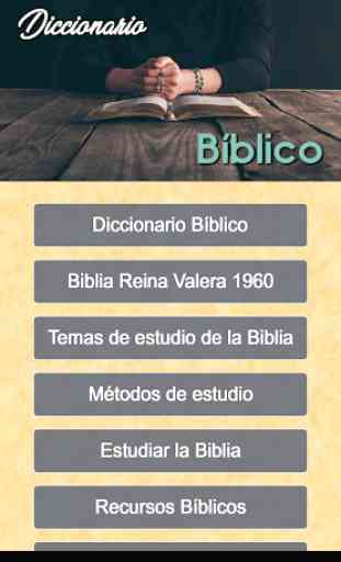 Diccionario Bíblico y Biblia Reina Valera 1960 1
