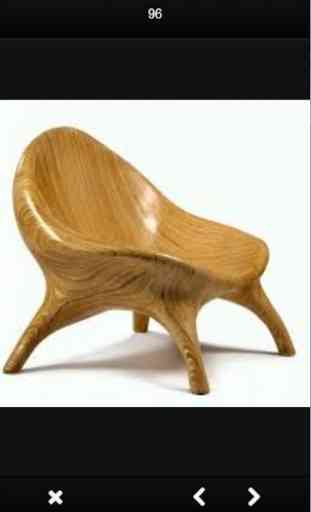 Diseño de sillas de madera 2