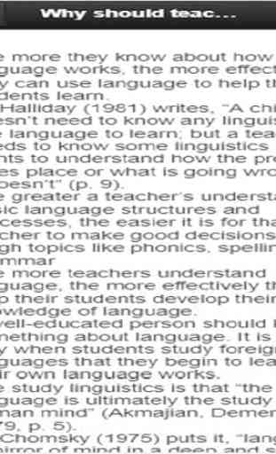 English Language Teaching & Linguistics 3