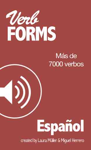 Español: Verbos y Conjugación - VerbForms Español 1