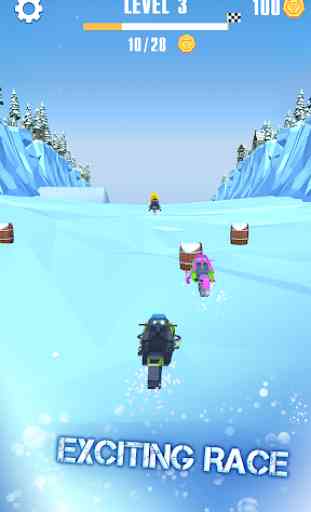 Flippy Snowmobile Race 2