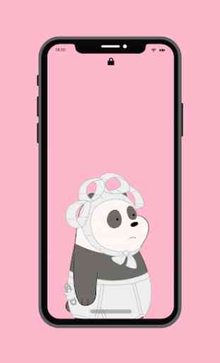 Fondo de pantalla de Panda lindo 4
