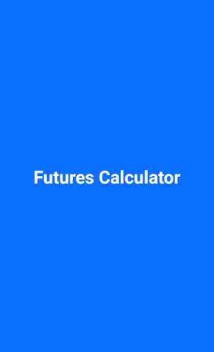 Futures Calculator 1
