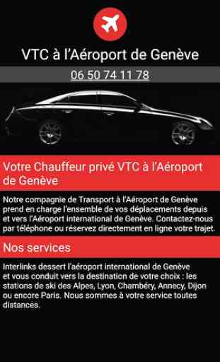 Geneva Airport Driver / Chauffeur Privé VTC Suisse 2