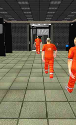 Grand Prison Escape : Transform Human Robot 2