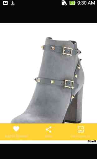 Grey Womens Boots 3