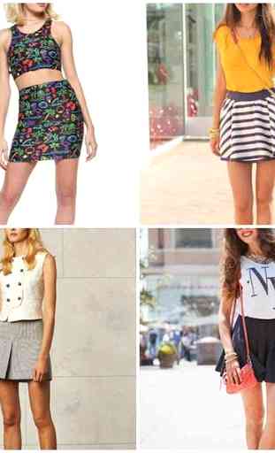 Mini Skirt Outfit Ideas 2