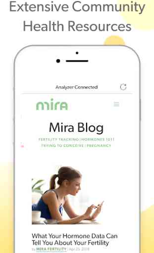 Mira - fertility and ovulation tracking app 4