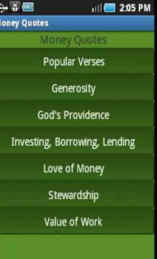 Money Quotes from Bible Verses 2