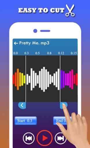 MP3 Cutter - Music Audio Editor & Ringtone Maker 4