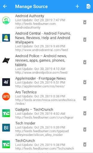 My Personal Aggregator - RSS Reader 3