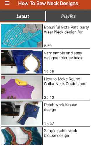 Neck Designs Cutting & Stitching Videos 1