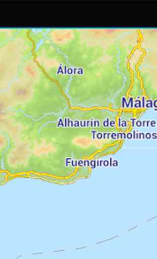Offline Mapa: Costa del Sol 1
