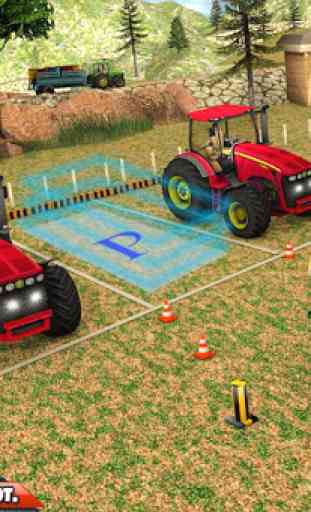 Offroad 3D Tractor Parking Games 2