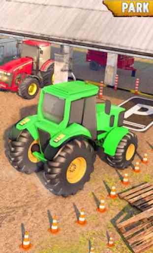 Offroad 3D Tractor Parking Games 3