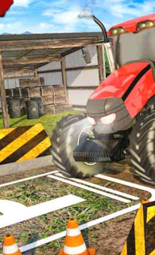 Offroad 3D Tractor Parking Games 4