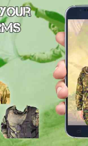Pakistán ejército foto traje editor 2019 4