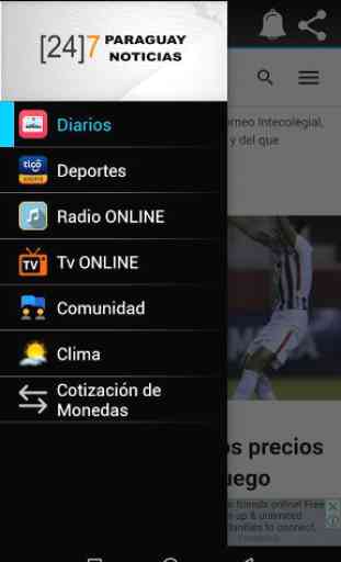 Paraguay Noticias 247, Diarios, Radios y TV ONLINE 1
