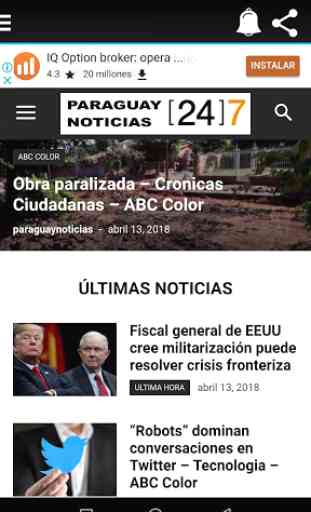 Paraguay Noticias 247, Diarios, Radios y TV ONLINE 2