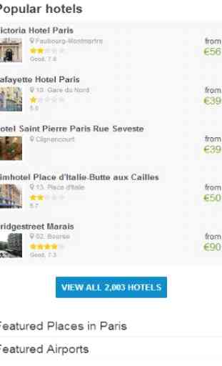 Paris Hotels 80% Discount 2