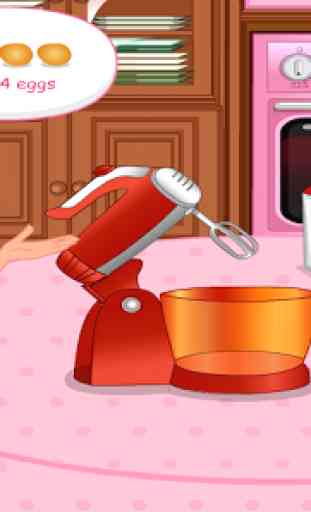 pastel de cocina - juegos de niñas 2