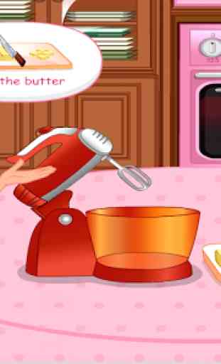 pastel de cocina - juegos de niñas 4