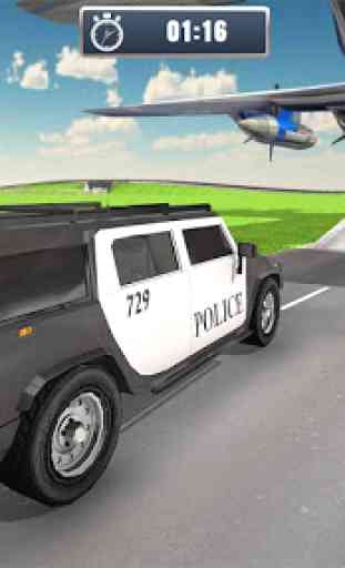 Policía Avión Transportador Vehículo 1