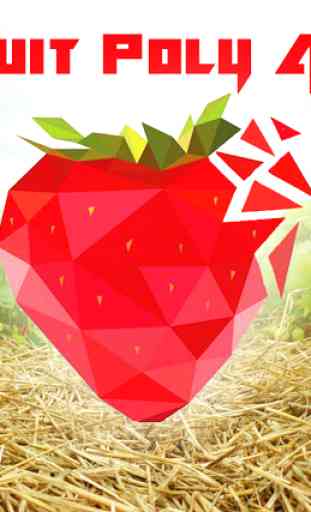 Poly Fruit: Roll Polygon Puzzle Game 1