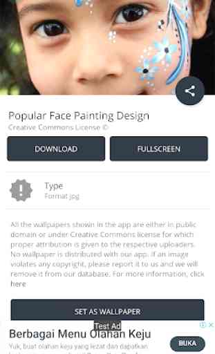 Popular Face Painting Design 3