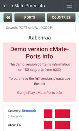 Ports Info (Demo) 3