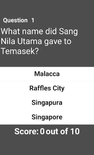 Quiz for Singapore Primary Social Studies 4 3